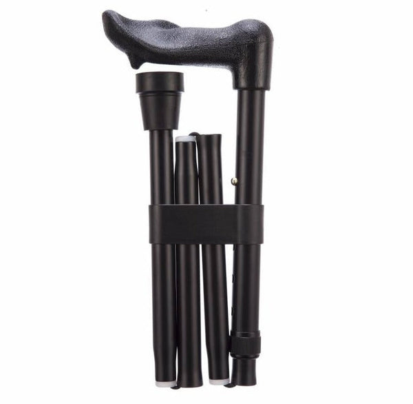 Arthritis Grip Cane - Folding, Adjustable, Left Handed