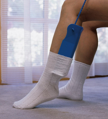 Sock Assist with Two Cord Handles