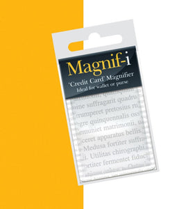 Credit Card Magnifier